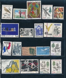 D391277 France Nice selection of VFU Used stamps