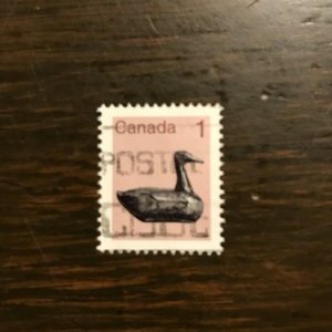 CANADA Scott 917 Used - 1¢ Decoy (9) - XF/ Superb