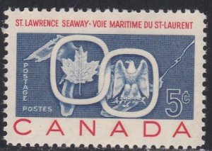 Canada # 387, Opening of the St. Lawrence Seaway, NH