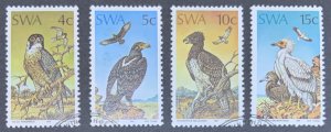 SOUTH WEST AFRICA 1975 BIRDS OF PREY SG270/275 FINE USED