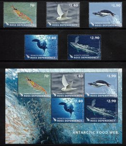 ROSS DEPENDENCY 2013 Antarctic Food Web; Scott L129-33, L133a; MNH