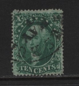 32 Type ll F-VF used neat cancel with nice color cv $ 190 ! see pic !