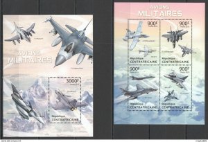 2013 Central Africa Military Aviation Avions Militaires Kb+Bl ** Ca644