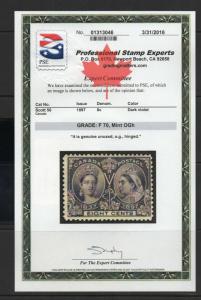 Canada #56 8c Jubilee NICE MINT with PSE CERTIFICATE - cv$120.00