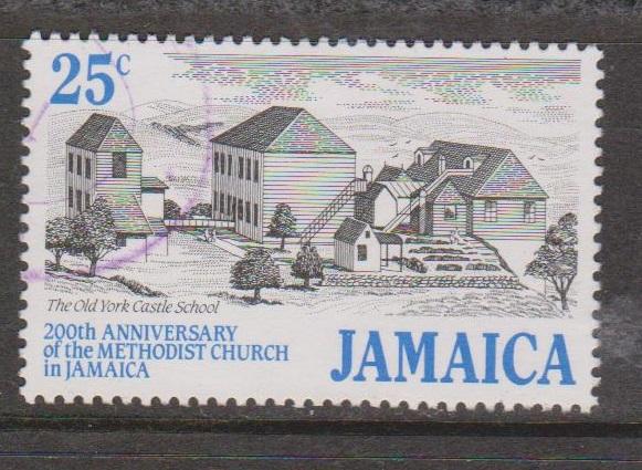 JAMAICA Scott # 710 Used - 200th Anniversary Of Methodist Church