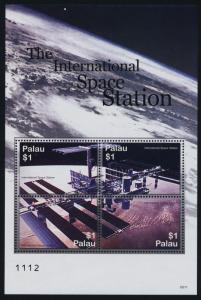 Palau 860 MNH International Space Station
