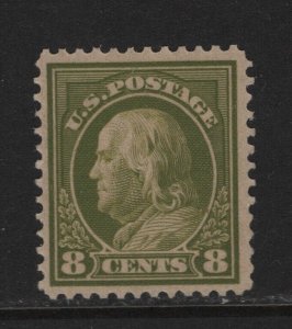 414 VF-XF original gum mint never hinged with nice color cv $ 100 ! see pic !