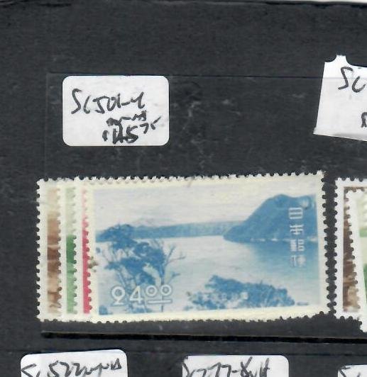 JAPAN       SC 501-504              MNH          P0928H