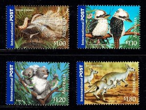 Australia 2005 Bush Wildlife  Set of 4 Internationals MNH -