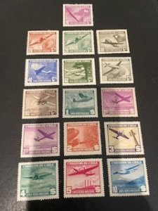 Chile sc C109-C123 MLH+MH comp set
