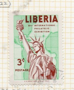 Liberia 1952 Early Issue Fine Used 3c. NW-175033