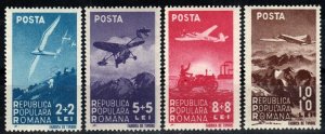 Romania #B388-91 F-VF Unused CV $8.75 (X7318)