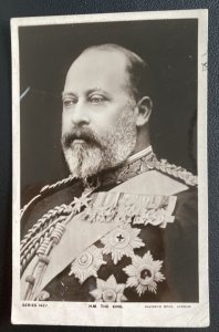 1908 Llandudno England RPPC Postcard cover To Austria King Edward VII