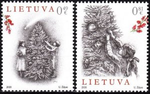 LITHUANIA 2020-16 Christmas and Happy New Year. Religion Celebrations, MNH
