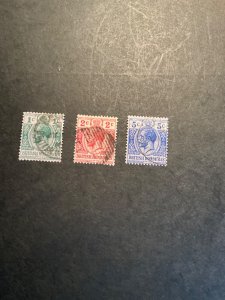 British Honduras Scott# 85-7 used