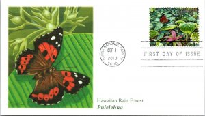 FDC 2010 SC #4474 Fleetwood, Pulelehua - Hawaii Nat'l Park, Hi - Single - J3043