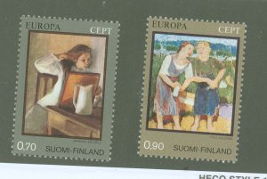 Finland #572-573  Single (Complete Set) (Art)