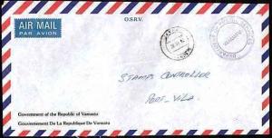 NEW HEBRIDES VANUATU 1992 Official cover TANNA to Port Vila...........33634