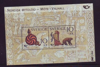 Sweden Sc 2480 2004 Norse Mythology stamp sheet mint NH