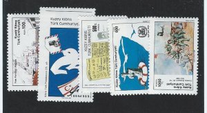 Turkish Republic of Northern Cyprus  MNH sc  258-262