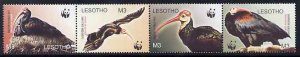 LESOTHO - 2004 - Bald Ibis - Perf 4v Set - Mint Never Hinged