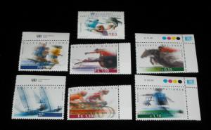 U.N.2005, INTL. YEAR OF SPORT SINGLES, ALL 3 OFFICES, MNH, NICE!! LQQK!!