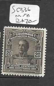 COLOMBIA  (PP1403B)    20C  SC 336  MNH