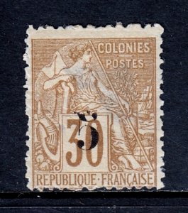 Senegal - Scott #6 - MNG - Lg. thin, thin speck, crease LR - SCV $325