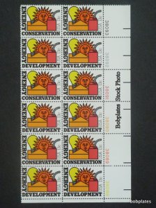 BOBPLATES #1723-4 Energy Plate Block F-VF NH ~See Details for #s/Pos