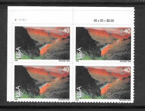 #C134 MNH Plate Block.