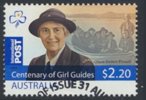 Australia SC# 3345 SG 3479 Used Girl Guides with fdc see details & scan