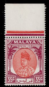 MALAYSIA - Perlis GVI SG22, 35c scarlet & purple, NH MINT.