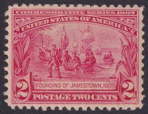 #329 Mint OG, VF (CV $32.5 - ID46463) - Joseph Luft