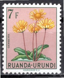 Ruanda Urundi 1953; Sc. # 129; MLH Single Stamp