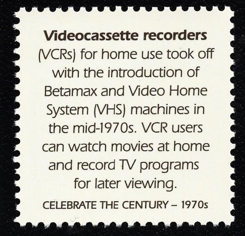 US 3189h MNH VF 33 Cent  VCRs ! Celebrate the Century 1970s