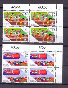 Germany  #B641-B642  MNH  1986    Sport promotion fund block of 4