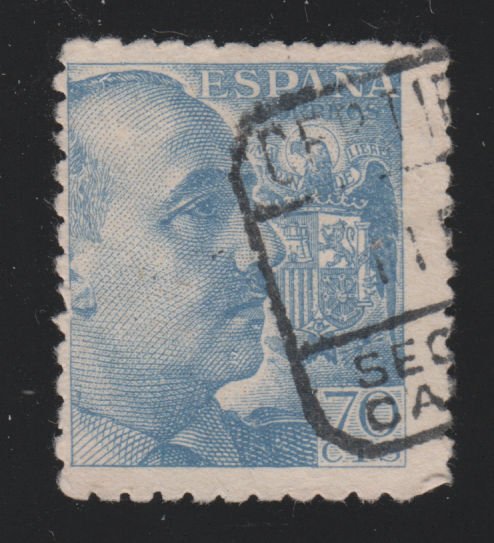 Spain 701 Gen. Francisco Franco 1940