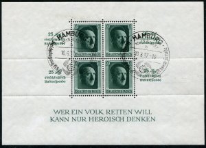 Germany  Sc.# B 104 ?  MNH** with Raerer Hamburg Cancel