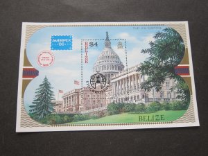 Belize 1986 Sc 822 Ameripex'86 MN