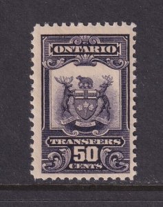 Canada Revenue (Ontario), van Dam OST8, MNH