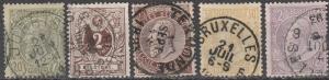 Belgium #55-9 F-VF Used CV $43.50