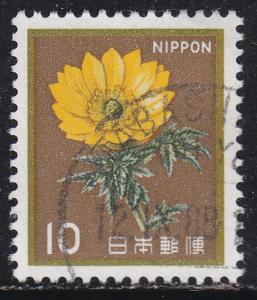 Japan 1422 Used 1980 Amur Adonis Flower