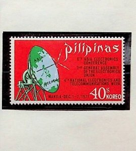 PHILIPPINES Sc 113-4 NH ISSUE OF 1972 - COMMUNICATIONS