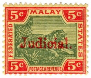 (I.B) Federated Malaya States Revenue : Judicial 5c