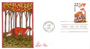 #2335 Red Fox Pugh FDC