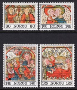 Norway 665-668 MNH VF