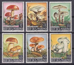 San Marino, Mushrooms MNH / 1967