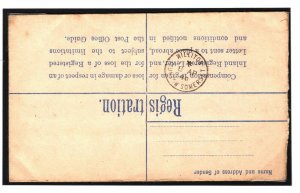 GB Cover KGVI Registered Postal Stationery RP47(G) Williton Somerset 1940 40c.15