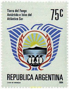 35223 MNH ARGENTINA 1994 TIERRA DE FUEGO E ISLAS DEL ATLANTICO SUR
