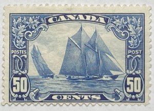 CANADA 1928-29 #158 George V 'Scroll' Issue (Bluenose) - MH